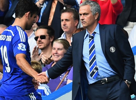Mourinho bất ngờ bóng gió khả năng ra sân của Diego Costa - 1 Khả năng ra
sân của Diego Costa là 50-50