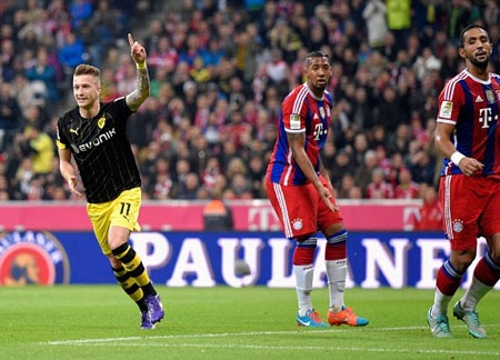 Man City quyết chiến với Bayern Munich vì Marco Reus - 1 Man City sẽ “hỗ trợ”
Dortmund trong nỗ lực ngăn chặn Reus đầu quân cho Bayern