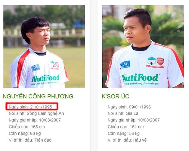“Công Phượng được chú ý quá nên bị ghen ghét” - 1 Bầu Đức khẳng định Công Phượng đúng 19 tuổi