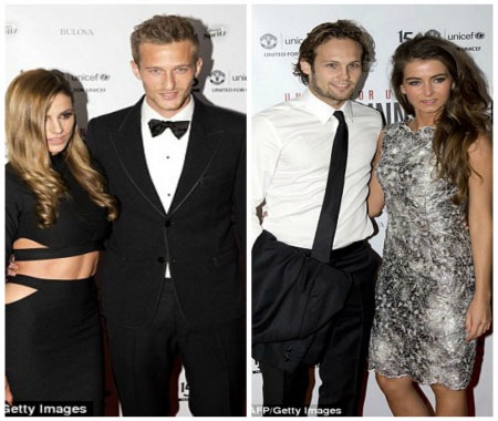 Cầu thủ MU gây quỹ từ thiện giúp đỡ trẻ em Việt Nam - 2 Andres Lindegaard và Daley Blind tham dự bữa tiệc cùng bạn gái