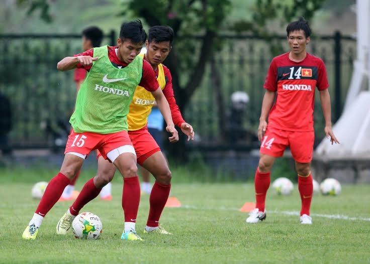 Tuyển Việt Nam đang có được tâm lý khá tốt - Ảnh: Gia Hưng