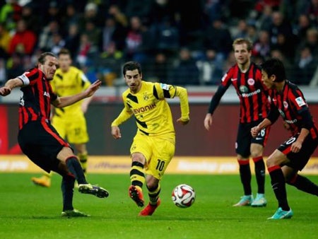 Dortmund đang đứng “đội sổ” tại Bundesliga