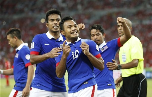 Đánh bại Singapore, Malaysia gặp Việt Nam ở bán kết - 3 Nhưng Malaysia đã thắng 3-1 nhờ hai bàn ở các phút bù giờ