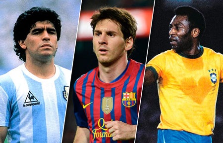 Những tiền bối vĩ đại nói gì về Messi - 2 Nhiều ý kiến đánh
giá Messi xuất sắc hơn cả Pele và Maradona