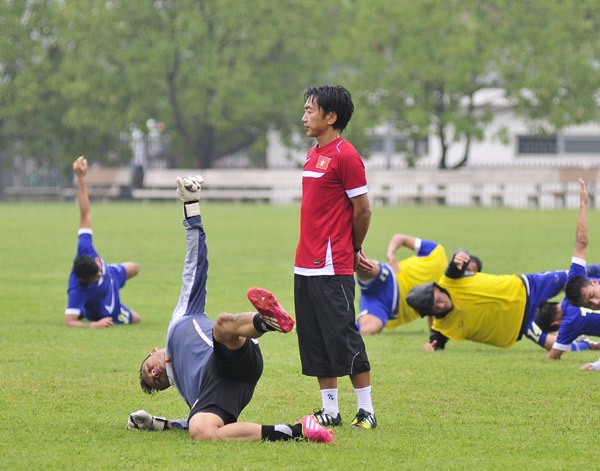 Khi HLV Miura nói không với giới truyền thông - 1 HLV Miura đang đi đúng hướng cùng đội tuyển Việt Nam