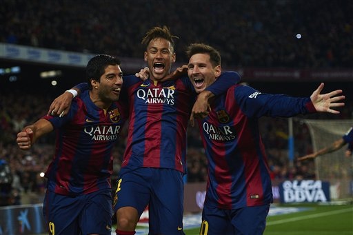 Barcelona - Atletico: Chung kết sớm tại Nou Camp - 2 Barca đang thăng hoa với sự chói sáng của bộ ba Messi-Suarez-Neymar