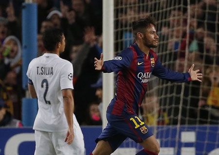 Những khoảnh khắc “cây đinh ba” Messi-Neymar-Suarez nhấn chìm PSG - 8 Ngôi sao người Brazil tỏa sáng với bàn thắng nâng tỷ số lên 2-1