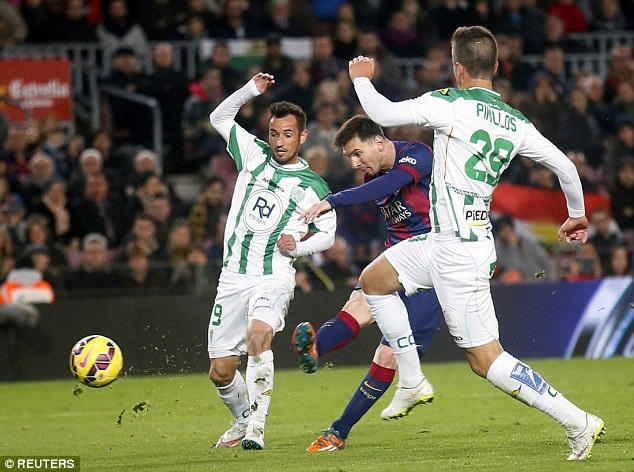 Những con số ấn tượng của bóng đá thế giới trong năm 2014 - 6 Lionel Messi đang là chân sút hay nhất trong lịch sử Champions League