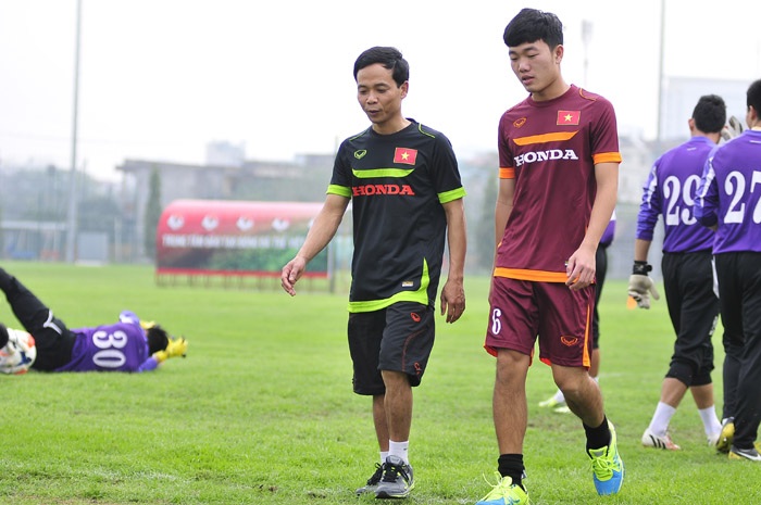 Xuân Trường bình thản nếu phải chia tay Olympic Việt Nam - 1 Xuân Trường vẫn phải tập riêng do chấn thương