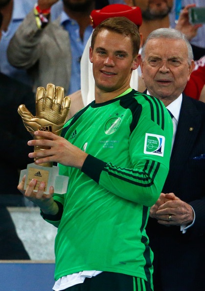Ai sẽ lên ngôi tại đêm Gala trao giải Quả bóng vàng FIFA? - 2 Neuer với danh hiệu Thủ môn xuất sắc nhất World Cup 2014