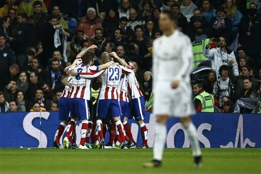 Atletico - Real Madrid: Khúc cua định mệnh ở Vicente Calderon - 2 Atletico đã khiến Real Madrid trở thành cựu vương tại Cúp Nhà vua