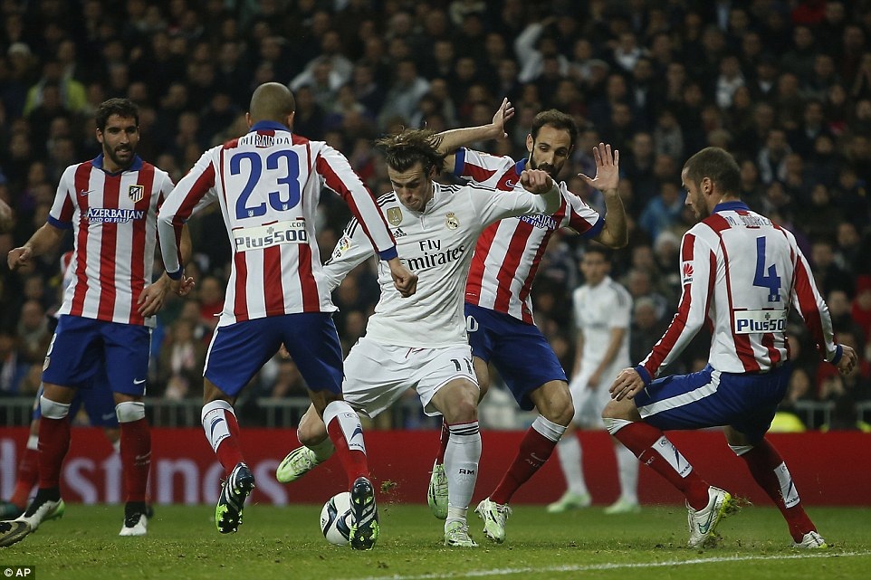 Torres tỏa sáng giúp Atletico “vượt ải” Real Madrid - 3 Bale bất lực trước hàng thủ chặt chẽ của Atletico
