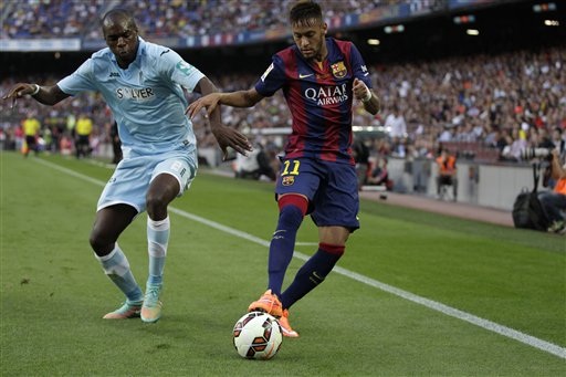 Barcelona “trút giận” tại Los Carmenes - 1 Neymar tỏa sáng với cú hattrick vào lưới Granada ở lượt đi