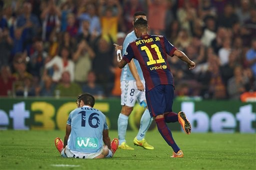 Barcelona bảo toàn ngôi đầu bằng trận thắng đậm? - 2 Neymar đã tỏa sáng trong chiến thắng trước Eibar ở lượt đi