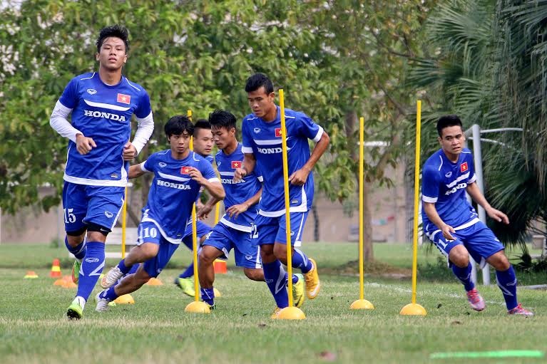 Danh sách “thương binh” kéo dài ở đội tuyển Olympic Việt Nam - 1 Chấn thương đang hành hạ Olympic Việt Nam - Ảnh: Gia Hưng