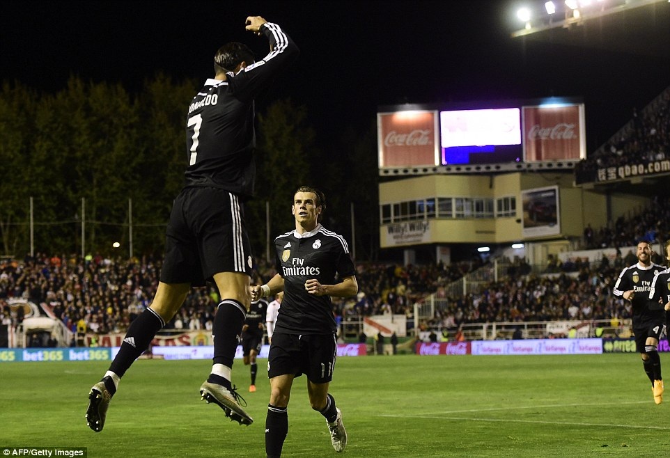 Niềm vui vô bờ bến của CR7...