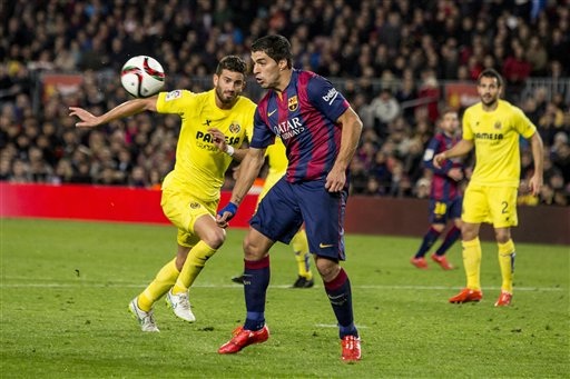 Barcelona hoàn tất mục tiêu vào chung kết Cúp Nhà vua? - 1 Suarez đang chơi thăng hoa trong màu áo Barcelona