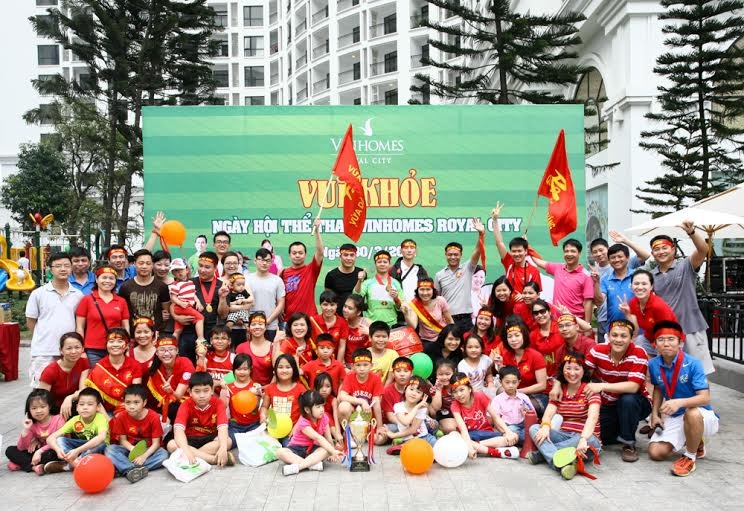 Ngày hội thể thao dành riêng cho cư dân Vinhomes - 6 Ngày hội thể thao dành riêng cho cư dân Vinhomes