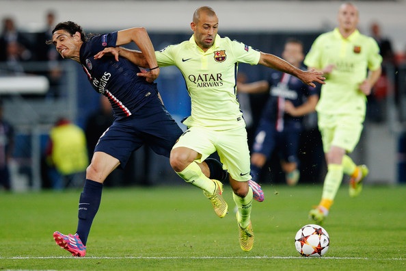 PSG - Barcelona: Cuộc đấu khó lường tại Paris - 3 Mascherano sẽ phải theo kèm Cavani khá sát