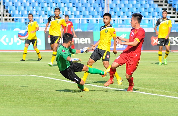 U23 Việt Nam 6-0 U23 Brunei (kết thúc) - 3 Pha ghi bàn mở tỷ số của Thanh Bình