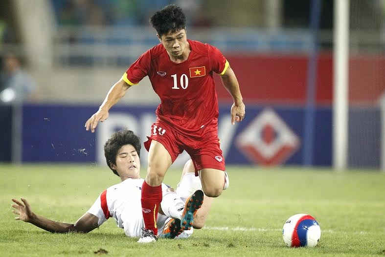 U23 Việt Nam cầm hòa thành công U23 Hàn Quốc - 5 Công Phượng không để lại quá nhiều dấn ấn trên sân - Ảnh: Gia Hưng