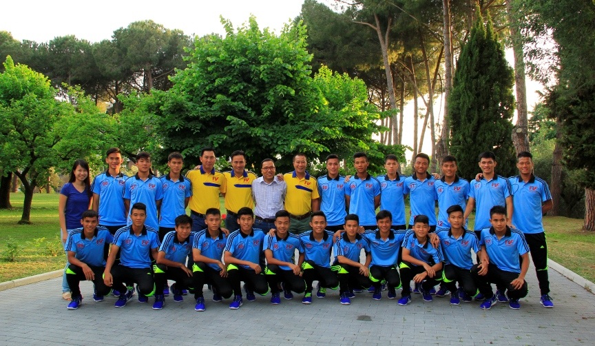 U18 PVF tập huấn tại Italia - 4 U18 PVF tại Italia