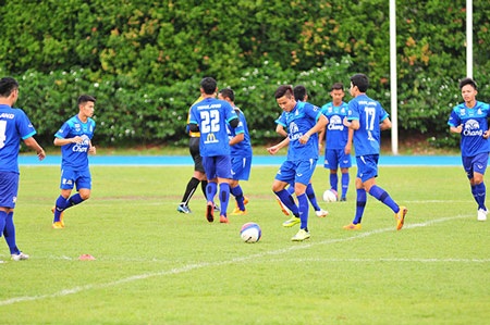 U23 Việt Nam chạm trán Thái Lan trên sân tập - 7 Hà Nguyên