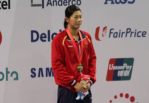 Ánh Viên đã giành 8 HCV môn bơi lội ở SEA Games 28