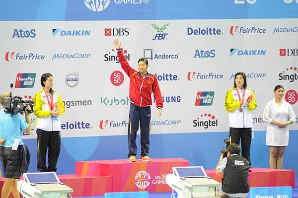 Ánh Viên xuất sắc giành HCV ở nội dung 800m tự do nữ