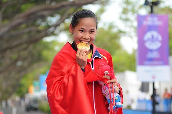 Thanh Phúc hạnh phúc với tấm HCV ở SEA Games 28