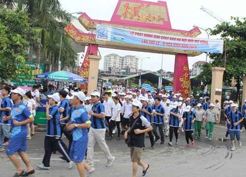 4500 người tham gia chạy hưởng ứng giải chạy phong trào lớn nhất nước