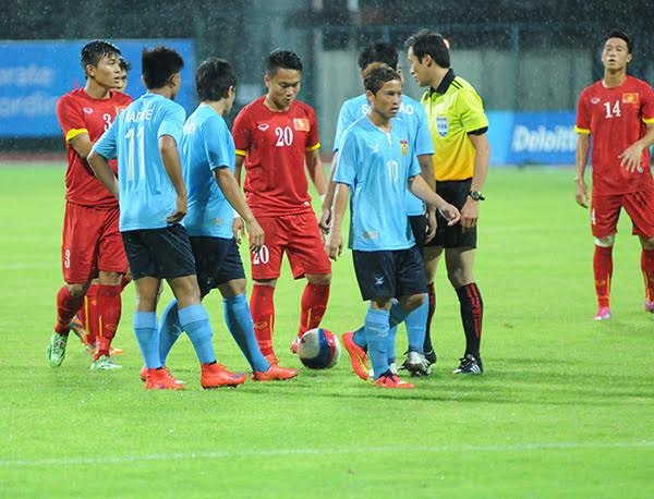 Sự chặt chẽ của U23 Lào khiến U23 Việt Nam chấp nhận hòa 0-0 ở hiệp 1