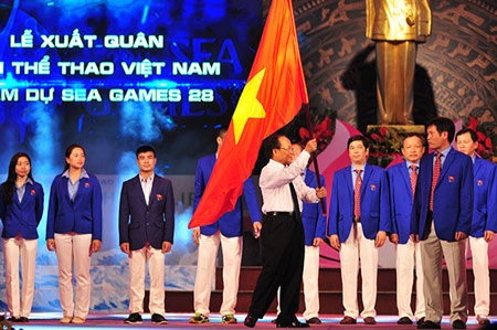 Tưng bừng lễ xuất quân đoàn TTVN tham dự SEA Games 28 - 2 Chương trình ca nhạc làm sôi động cho buổi lễ