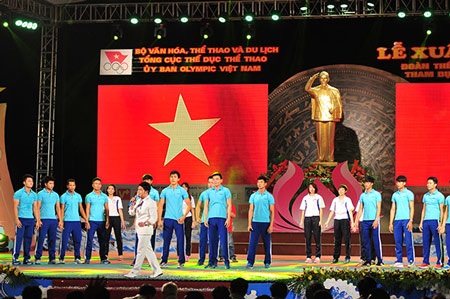 Tưng bừng lễ xuất quân đoàn TTVN tham dự SEA Games 28 - 5 Động lực tài trợ trang phục thi đấu cho các VĐV tham dự SEA Games