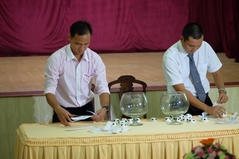Lễ bốc thăm VCK giải bóng đá thiếu niên toàn quốc