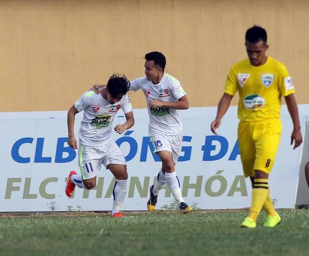 Thua FLC Thanh Hóa, HA Gia Lai đối mặt nguy cơ xuống hạng - 1 HA Gia Lai đã vươn lên dẫn trước - Ảnh: Gia Hưng