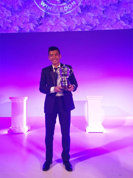 Lý Hoàng Nam hạnh phúc với chức vô địch đôi nam Wimbledon 2015