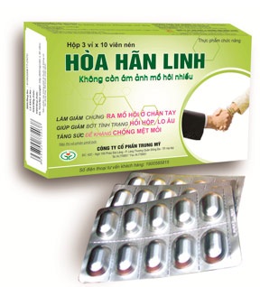 TPCN Hòa Hãn Linh- giúp giải tỏa nỗi lo mồ hôi nhiều