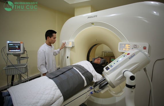 Hệ thống máy chụp cắt lớp CT 64 dãy tại Bệnh viện Thu Cúc