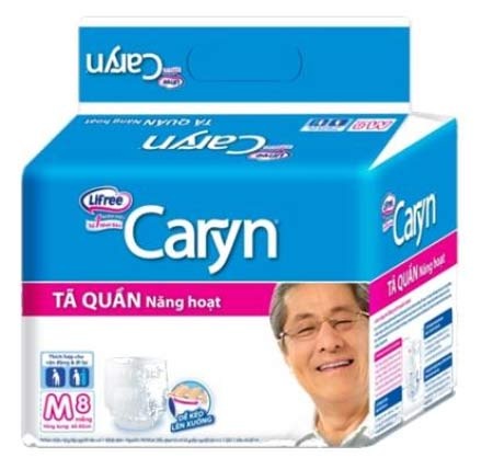 Caryn Lifree ra mắt Tã quần năng hoạt dành cho người lớn - 1 Caryn Lifree ra mắt Tã quần năng hoạt dành cho người lớn