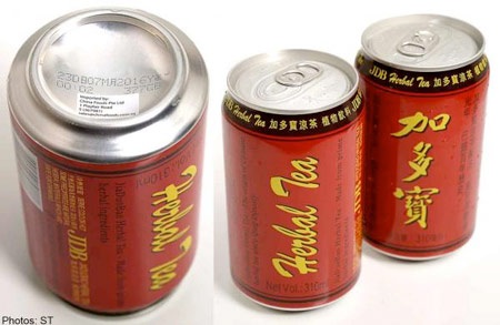 Phát hiện trà thảo mộc “rởm” Trung Quốc bán tại Singapore - 1 Phát hiện trà thảo mộc “rởm” Trung Quốc bán tại Singapore