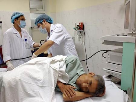Một ca nội soi tiêu hóa tại Bệnh viện E trung ương (Hà Nội)Ảnh:
NGỌC DUNG