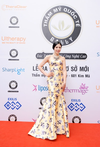 Sự xuất hiện của Hoa hậu Ngọc Hân