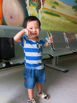 Mổ thành công ca nhỏ tuổi nhất bị giãn tĩnh mạch hiếm gặp - 1 Bé Dương Gia Phúc bình
phục sau 2 tuần mổ tại Vinmec.