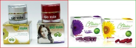 Đẩy lùi hàng giả, hàng nhái: Doanh nghiệp phải đóng vai trò là lực đẩy - 1 Kem Bảo Xuân (bên trái) nhái sản phẩm
Viên uống Bảo Xuân của Nam Dược (bên phải)