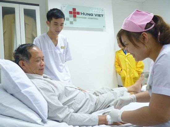 Gánh nặng ung thư tại Việt Nam - 1 Một ca điều trị Ung thư tại Bệnh viện Ung
bướu Hưng Việt