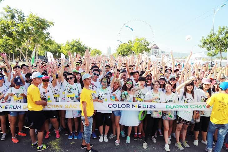 Một mùa hè khó quên với Color Me Run Đà Nẵng - 1 Một mùa hè khó quên với Color Me Run Đà Nẵng