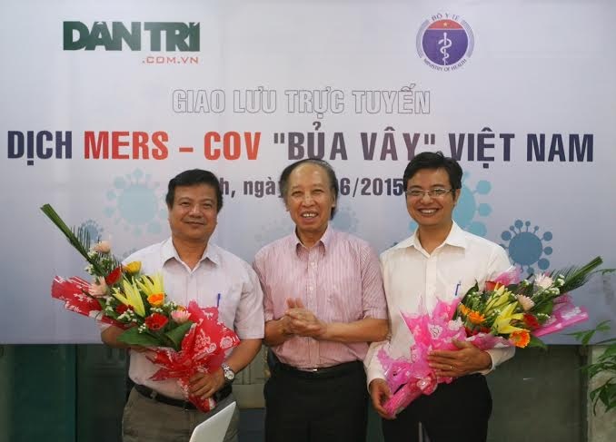 Phòng dịch hô hấp MERS - CoV: Cần đeo khẩu trang khi vào viện! - 1 Bắt đầu giao lưu trực tuyến: Dịch hô hấp MERS - CoV bủa vây Việt Nam