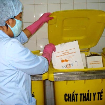 Bộ Y tế: Đề xuất giao trách nhiệm quản lý chất thải bệnh viện cho 1 phòng cụ thể - 1 Ảnh minh họa