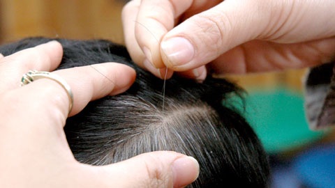 Sai lầm không ngờ khiến tóc bạn nhanh bạc sớm - 1 Ảnh minh họa.